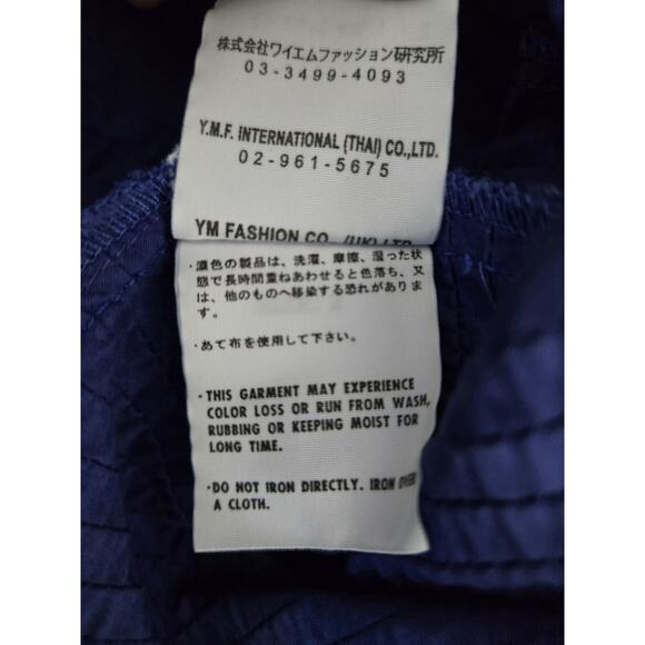 Yacco Maricard Pintucked Asymmetric Hem Boxy Cotton Button Down Blouse Sz 2 M/L - Picture 9 of 14